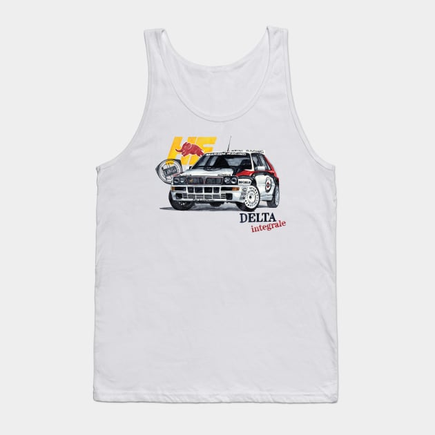 Delta Integrale Tank Top by dareba